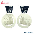 Custom Sport Medallion Silver Medal